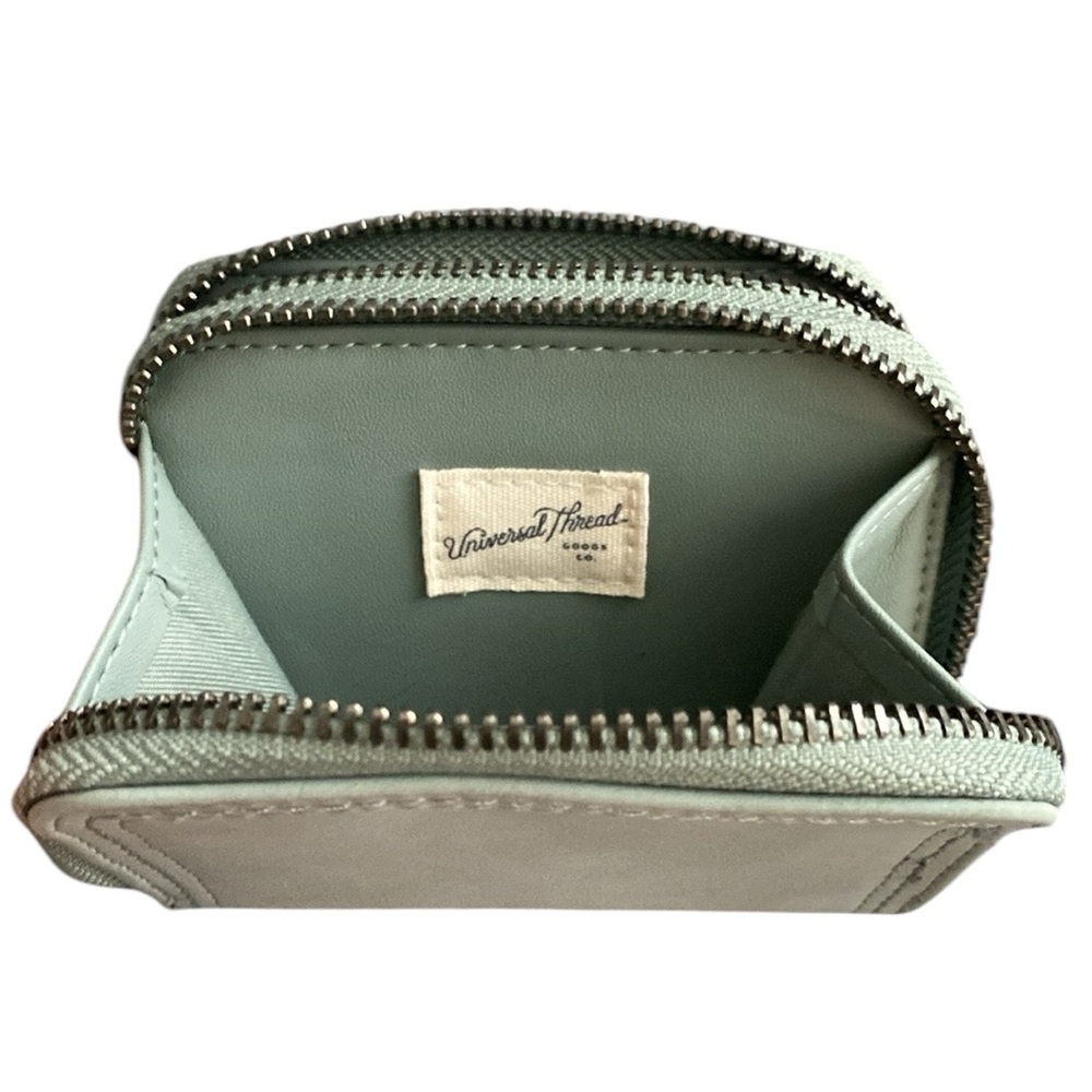 Mini Universal Thread Mint Green Wallet - image 2